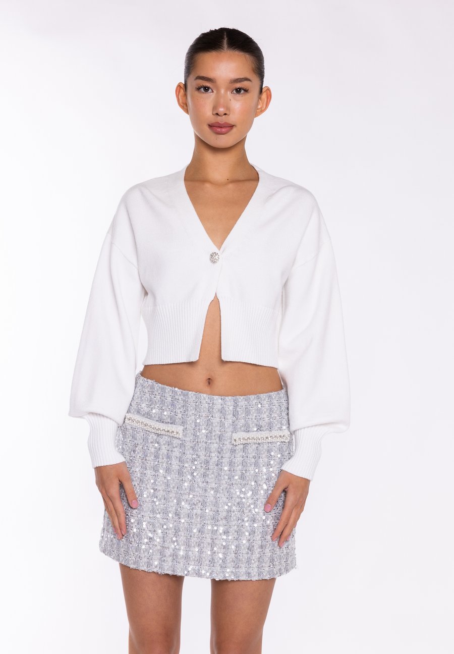 Кардиган Glamorous DIAMANTE BUTTON, Off White/Off-White
Кардиган Glamorous DIAMANTE BUTTON, Off White/Off-White
