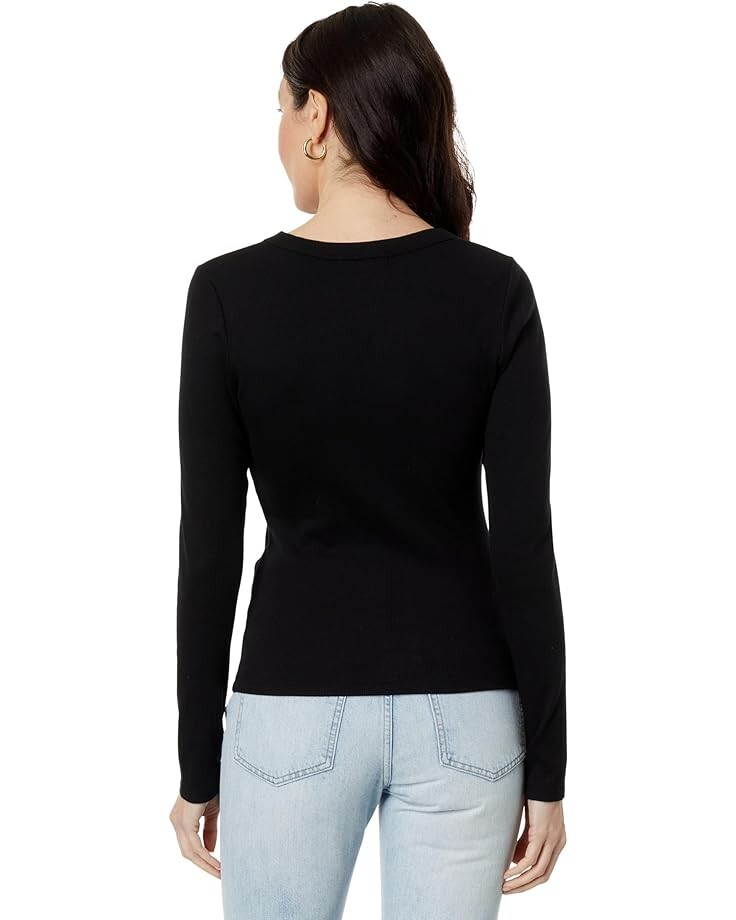 Футболка Michael Stars Zola Long Sleeve Crew Tee, черный
Футболка Michael Stars Zola Long Sleeve Crew Tee, черный