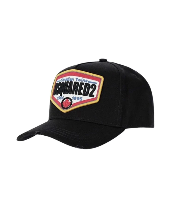 Поврежденная бейсболка с вышитой нашивкой. Dsquared2, черный
Поврежденная бейсболка с вышитой нашивкой. Dsquared2, черный