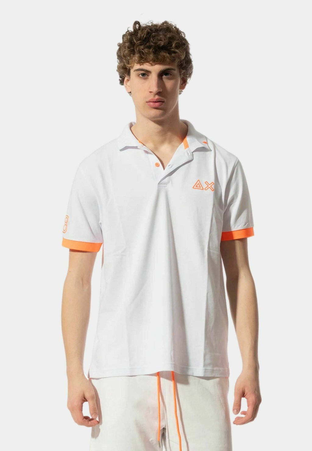 Поло CON LOGO Sun68, белый
Поло CON LOGO Sun68, белый