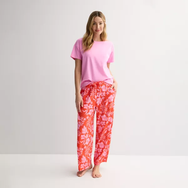 Женский комплект из 2 предметов: верх и нижние части пижамы ко Дню мамы Sonoma Goods For Life, цвет red pink floral
Женский комплект из 2 предметов: верх и нижние части пижамы ко Дню мамы Sonoma Goods For Life, цвет red pink floral