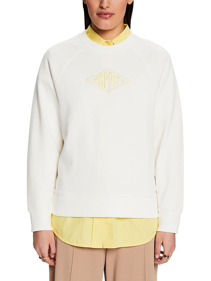 Толстовка ESPRIT, белый 
Толстовка ESPRIT, белый