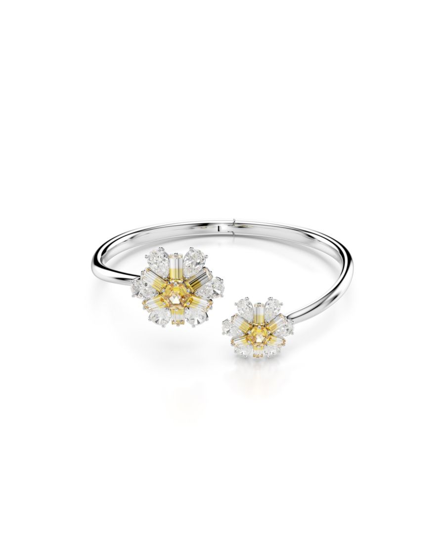 Браслет-манжета Идиллия с цветком, желтым, родированным покрытием Swarovski, Yellow
Браслет-манжета Идиллия с цветком, желтым, родированным покрытием Swarovski, Yellow