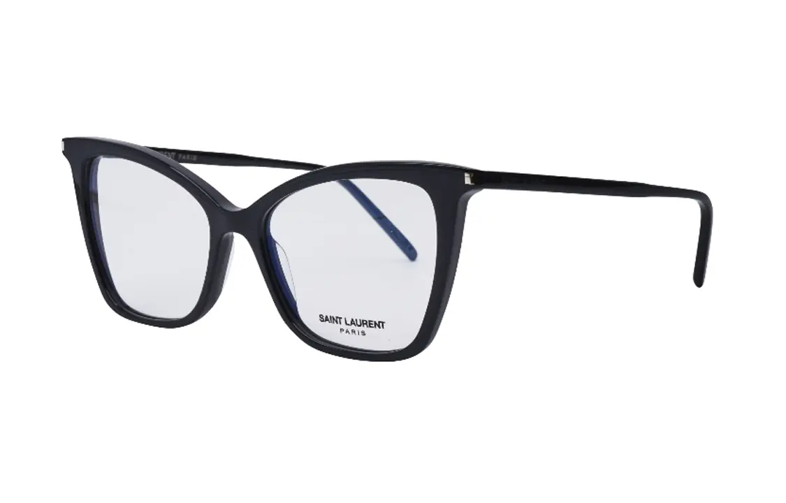 SAINT LAURENT Кошачий глаз очки Cat Eye Frame, Black 
SAINT LAURENT Кошачий глаз очки Cat Eye Frame, Black
