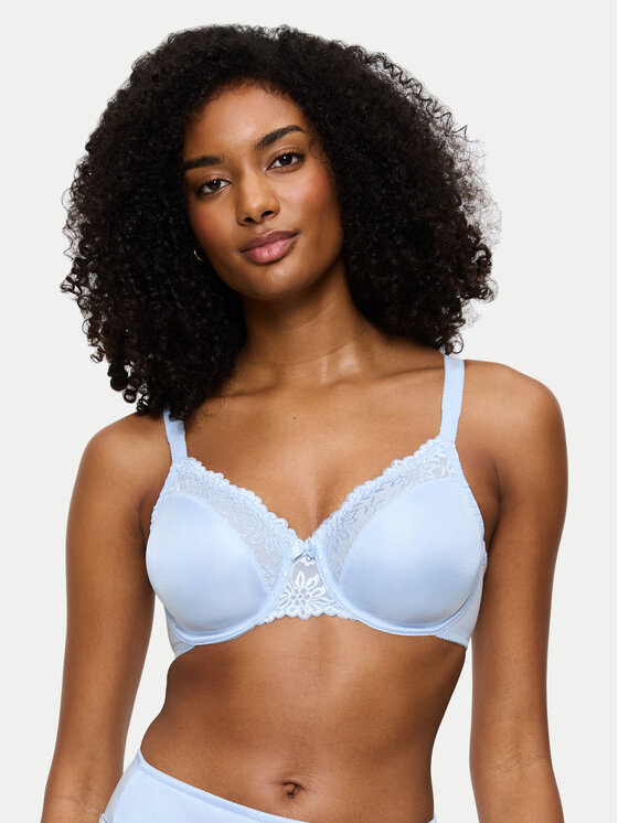 Бюстгальтер с косточками Ladyform Soft W X 10166306 Triumph, голубой
Бюстгальтер с косточками Ladyform Soft W X 10166306 Triumph, голубой