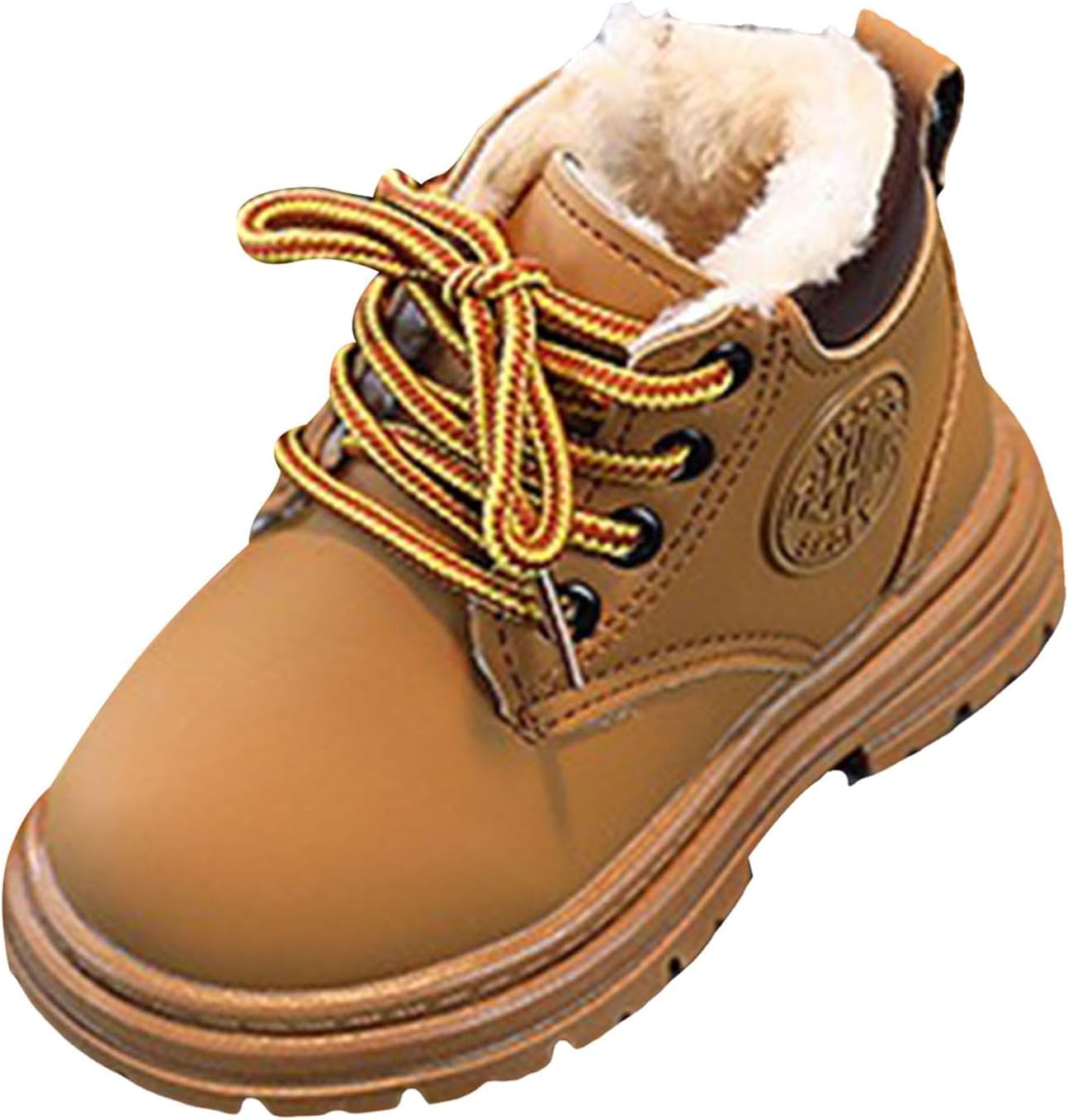 Детские ботинки IWIHMIV для девочек и мальчиков, шнуровка, боковая молния, ботильоны для улицы, удобные, противоскользящие, зимние ботинки для малышей, Yellow
Детские ботинки IWIHMIV для девочек и мальчиков, шнуровка, боковая молния, ботильоны для улицы, удобные, противоскользящие, зимние ботинки для малышей, Yellow