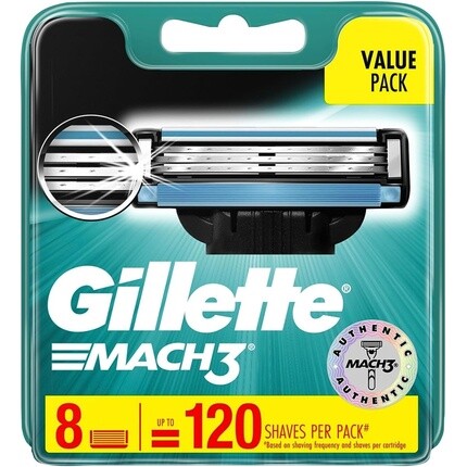 Лезвия для бритвы Mach3, 8 сменных стержней, 8 шт., Gillette
Лезвия для бритвы Mach3, 8 сменных стержней, 8 шт., Gillette