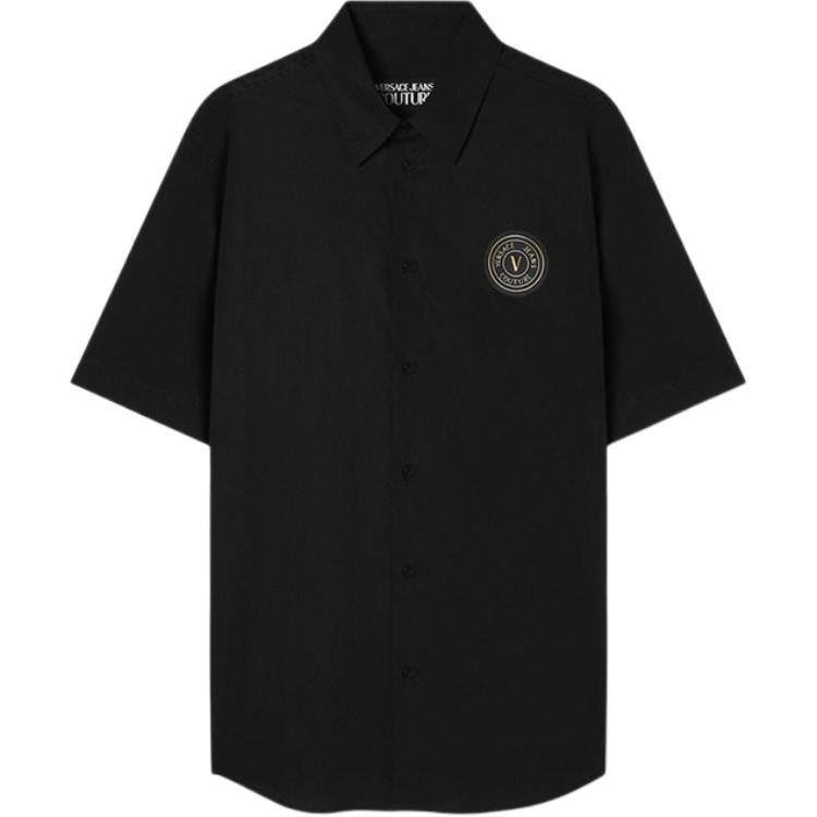 Поло с V-эмблемой VERSACE JEANS COUTURE, черный
Поло с V-эмблемой VERSACE JEANS COUTURE, черный