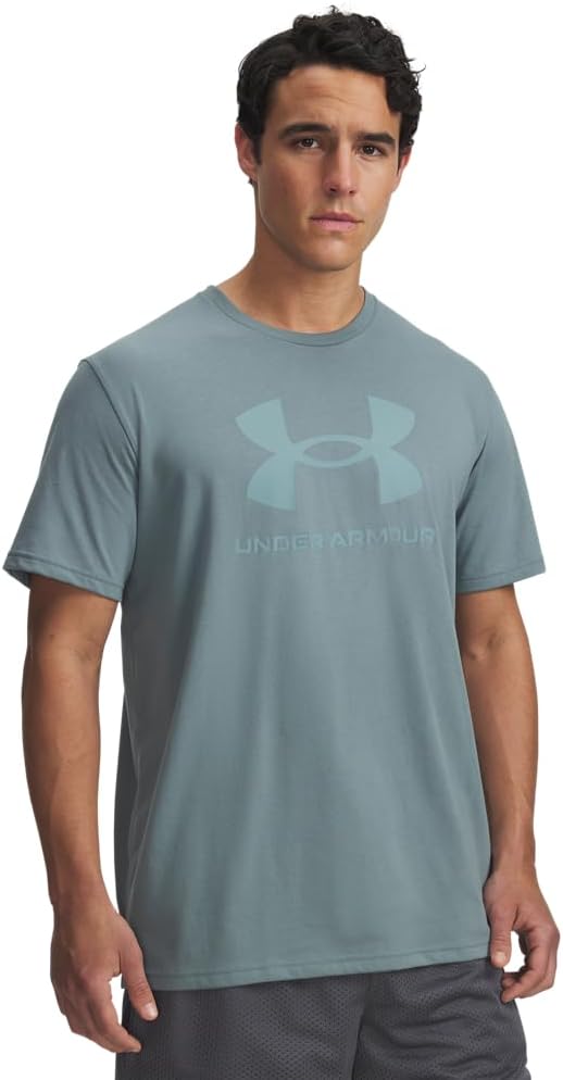Мужская спортивная футболка с коротким рукавом с логотипом Under Armour, (587) Jasper Blue/Serpentine, Синий, Мужская спортивная футболка с коротким рукавом с логотипом Under Armour, (587) Jasper Blue/Serpentine
Мужская спортивная футболка с коротким рукавом с логотипом Under Armour, (587) Jasper Blue/Serpentine, Синий, Мужская спортивная футболка с коротким рукавом с логотипом Under Armour, (587) Jasper Blue/Serpentine