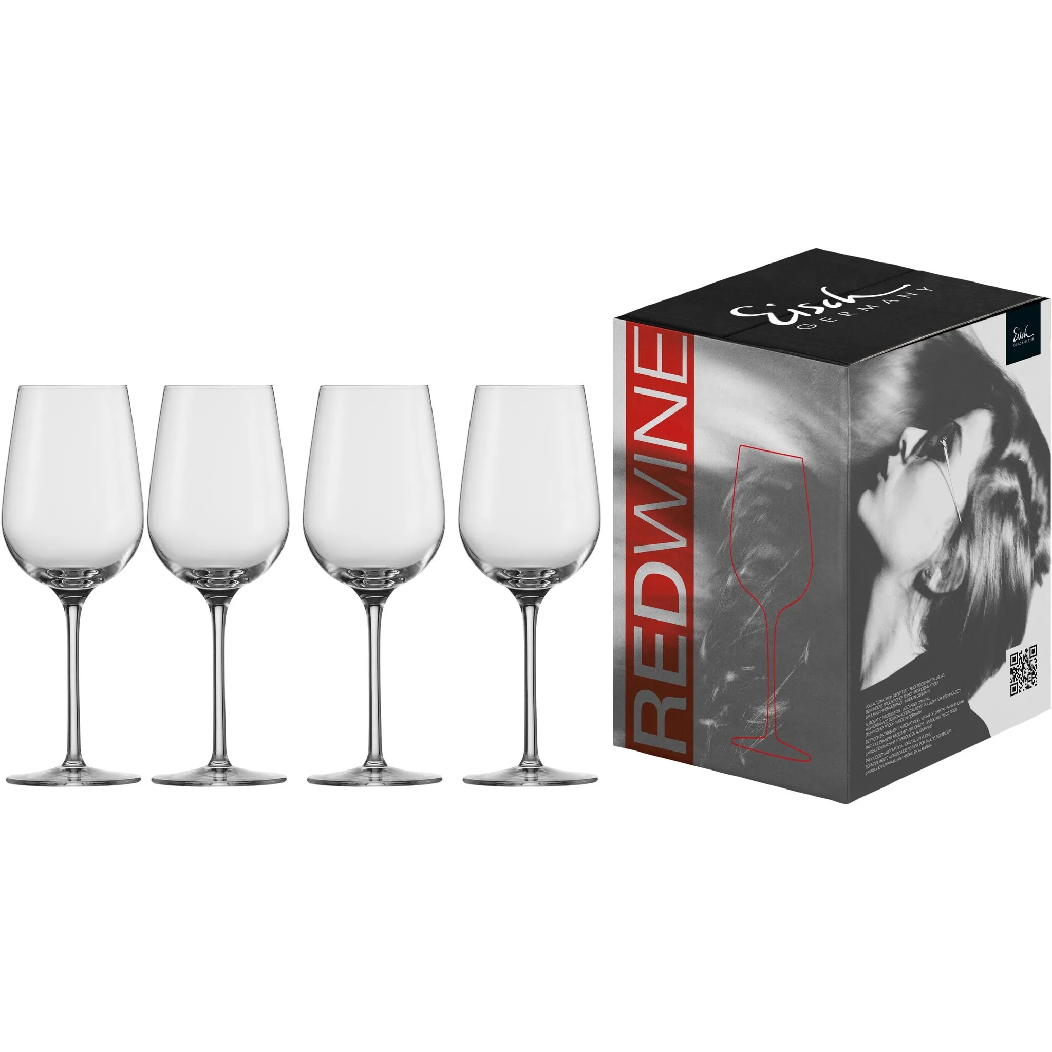 Бокалы для красного вина Eisch «Vinezza», (набор, 4 шт.), без свинца, 430 мл, 4 шт, цвет transparent
Бокалы для красного вина Eisch «Vinezza», (набор, 4 шт.), без свинца, 430 мл, 4 шт, цвет transparent