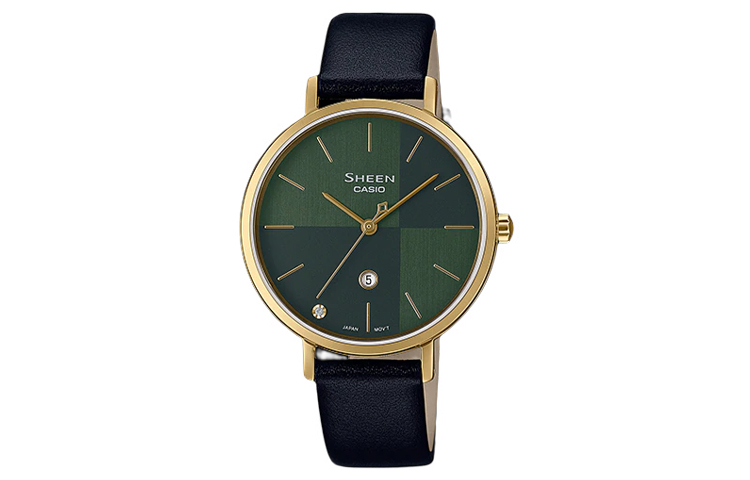 CASIO Часы Women's SHEEN Green Watch SHE-4547GL-3A, Green Dial
CASIO Часы Women's SHEEN Green Watch SHE-4547GL-3A, Green Dial