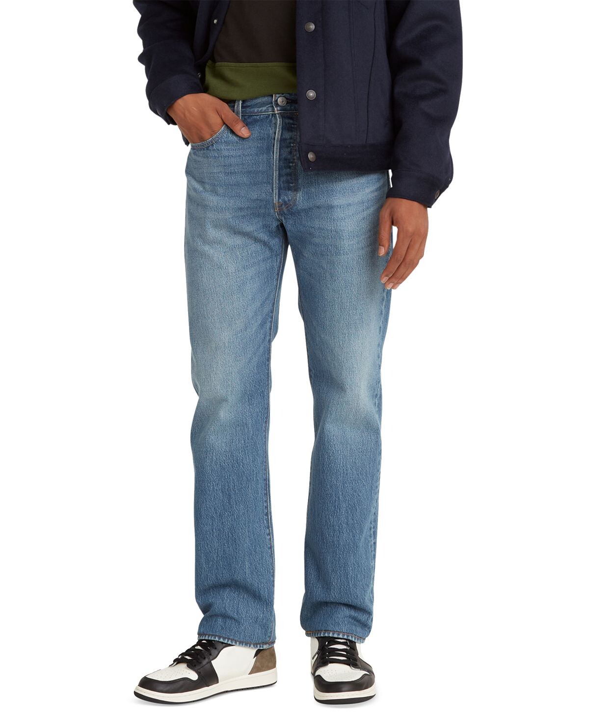 Мужские эластичные джинсы с пуговицами 501 Original Fit Fly Levi's
Мужские эластичные джинсы с пуговицами 501 Original Fit Fly Levi's