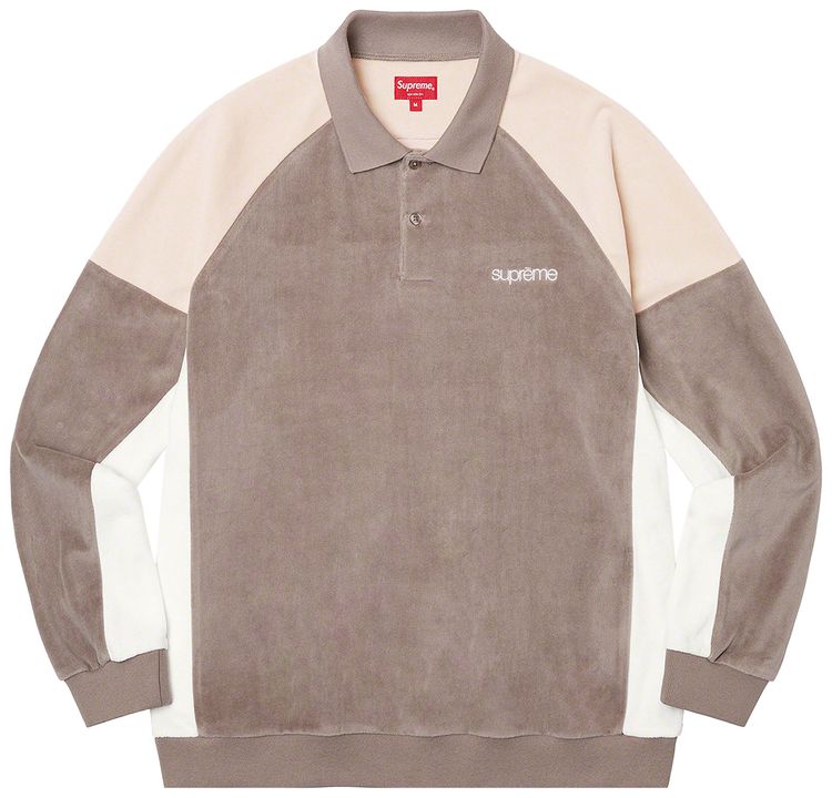 Поло Supreme Paneled Velour Long-Sleeve Polo 'Light Brown', коричневый
Поло Supreme Paneled Velour Long-Sleeve Polo 'Light Brown', коричневый