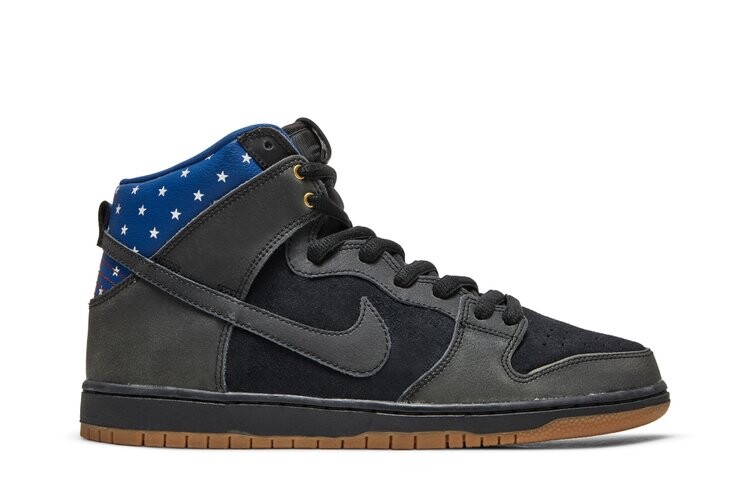 Кроссовки Nike Dunk High Premium SB 'Stars', черный
Кроссовки Nike Dunk High Premium SB 'Stars', черный