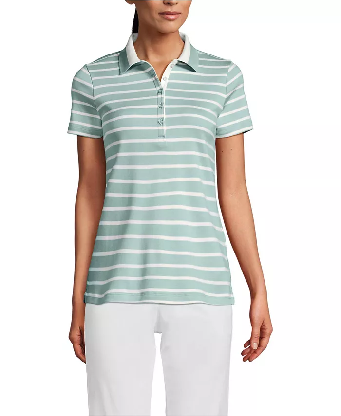 Женская рубашка-поло Supima Cotton Lands' End, зеленый
Женская рубашка-поло Supima Cotton Lands' End, зеленый