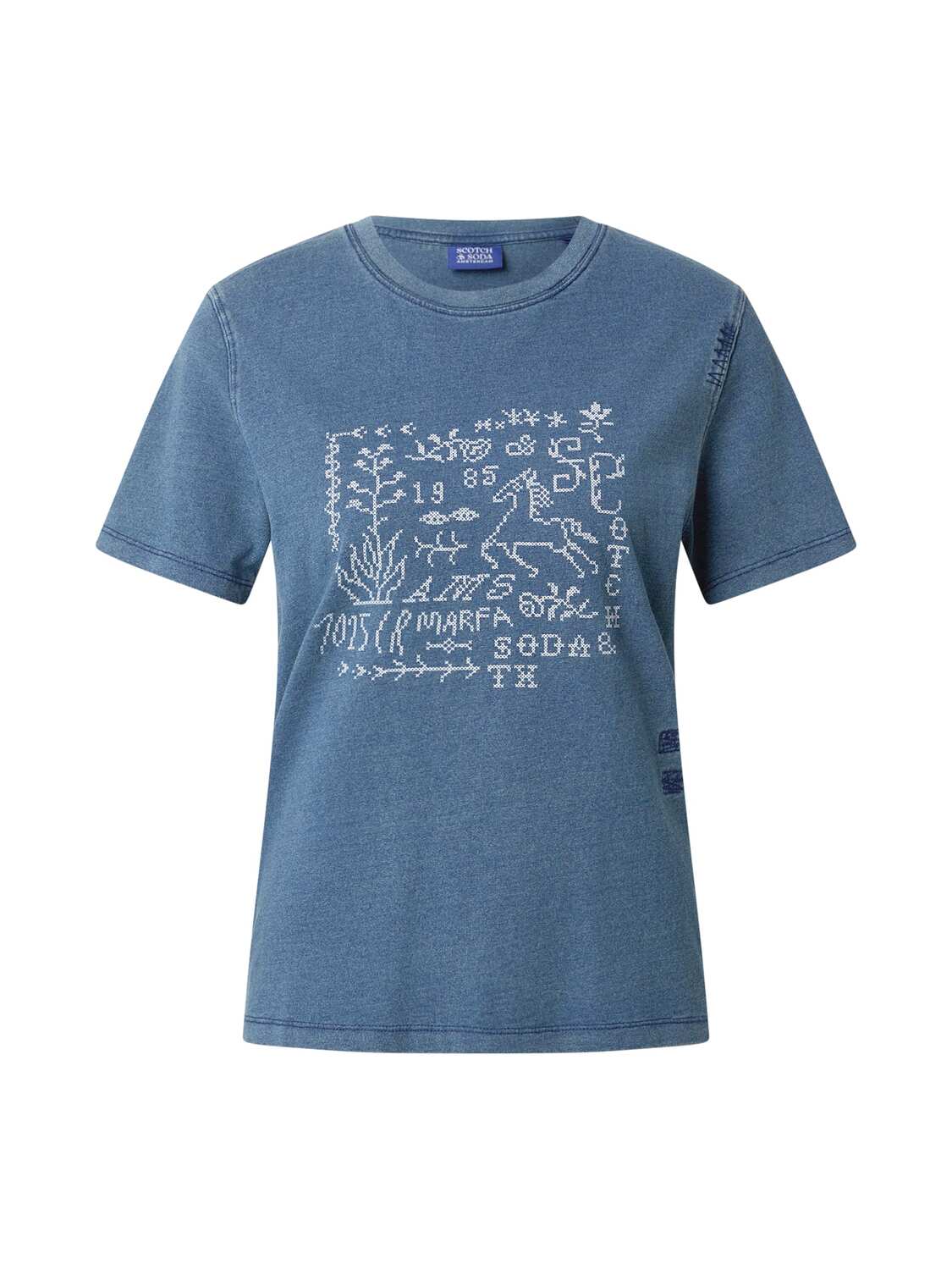 SCOTCH & SODA Футболка в крапинку синего цвета, Синий, SCOTCH & SODA Футболка в крапинку синего цвета
SCOTCH & SODA Футболка в крапинку синего цвета, Синий, SCOTCH & SODA Футболка в крапинку синего цвета