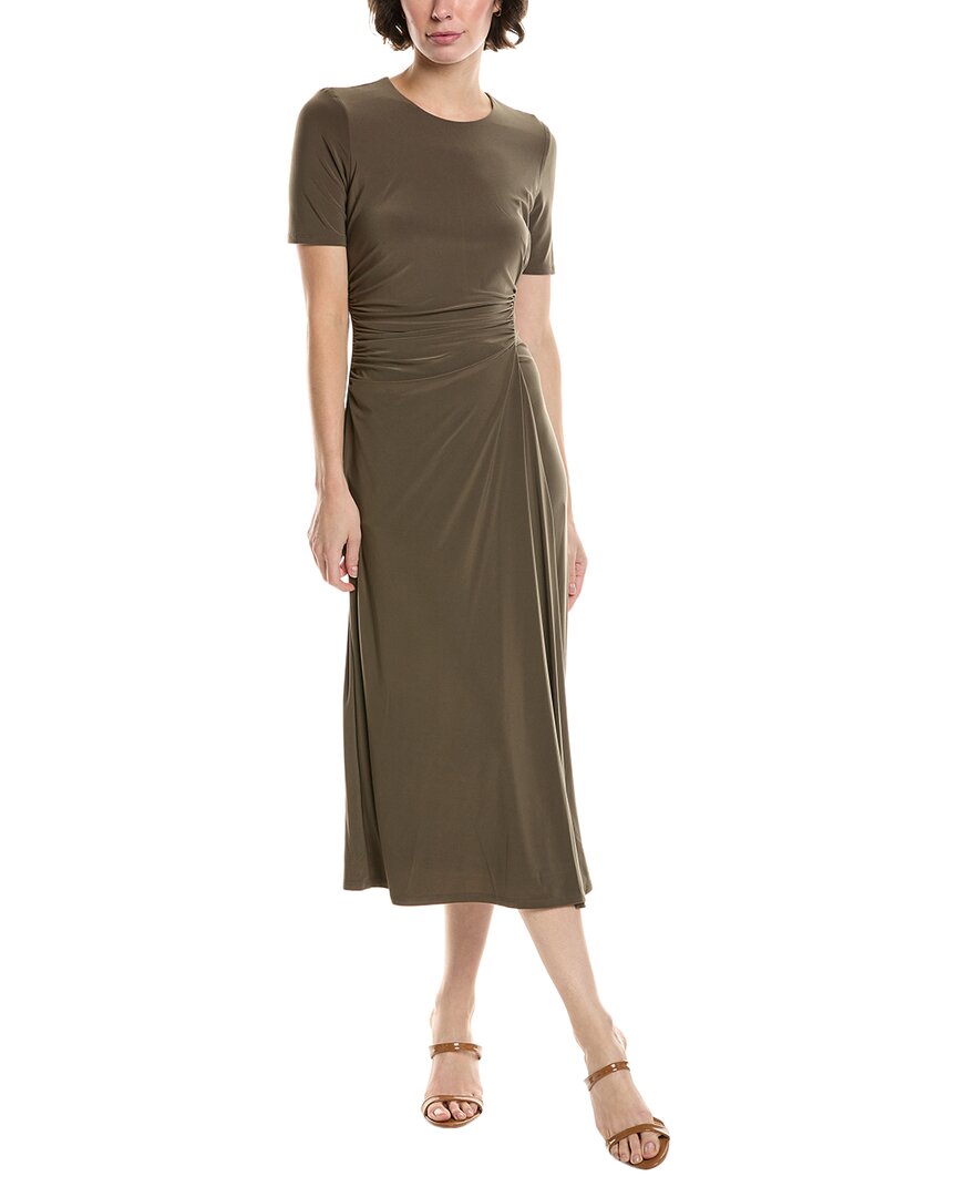 Платье миди с защипами Maison Tara, зеленый
Платье миди с защипами Maison Tara, зеленый