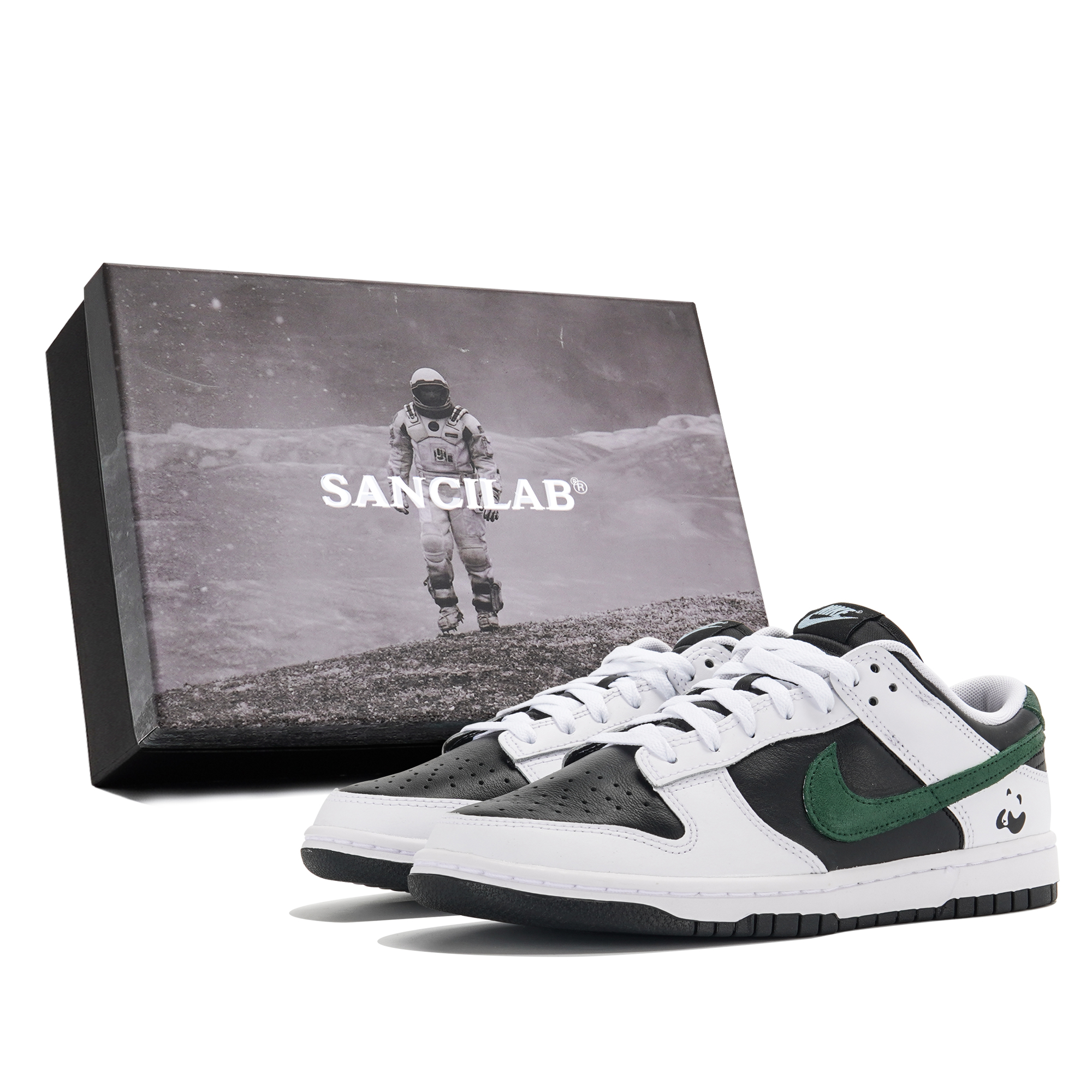 Nike Кроссовки для скейтбординга Dunk Low REeverse Panda 2.0 с противоскользящим покрытием, мужские, черные
Nike Кроссовки для скейтбординга Dunk Low REeverse Panda 2.0 с противоскользящим покрытием, мужские, черные