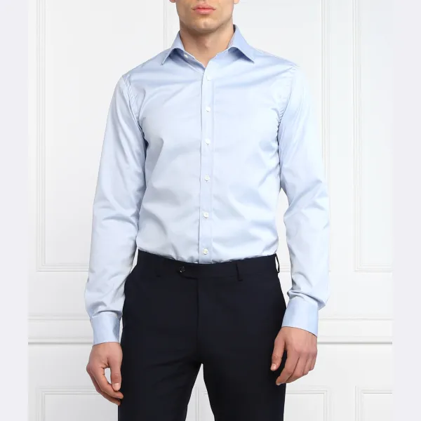 Рубашка узкого кроя цвета ястреба Oscar Jacobson, синий
Рубашка узкого кроя цвета ястреба Oscar Jacobson, синий