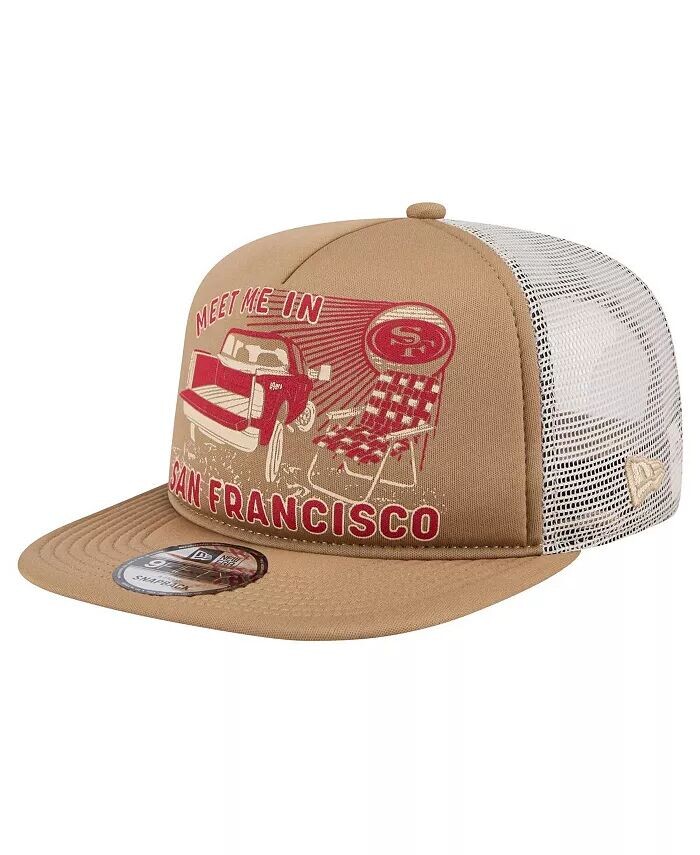 Мужская светло-коричневая кепка San Francisco 49ers Meet Me 9FIFTY Snapback New Era, бежевый
Мужская светло-коричневая кепка San Francisco 49ers Meet Me 9FIFTY Snapback New Era, бежевый