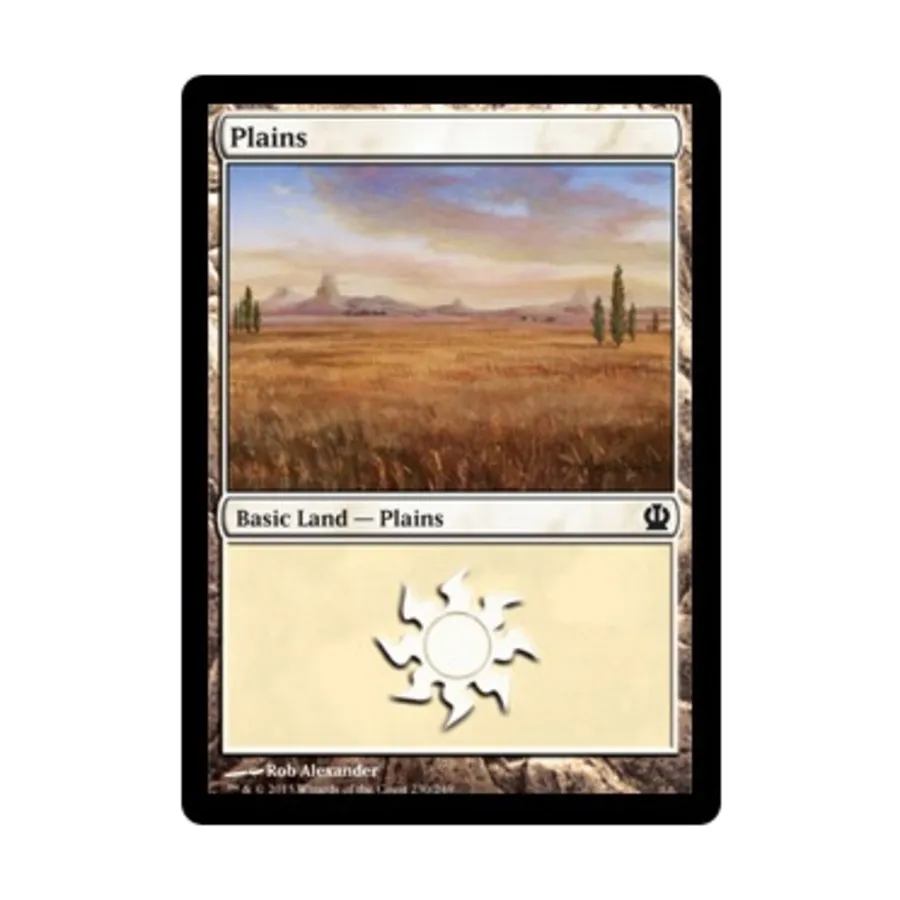 CCG Plains #230 (C) (фольга), MTG - Theros
CCG Plains #230 (C) (фольга), MTG - Theros