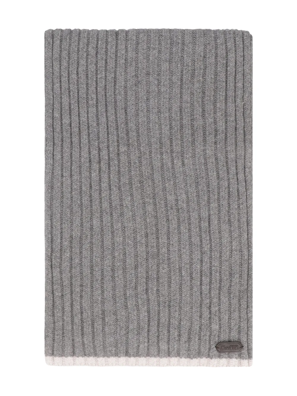 Прямоугольный шарф ребристой вязки Moorer, серый
Прямоугольный шарф ребристой вязки Moorer, серый
