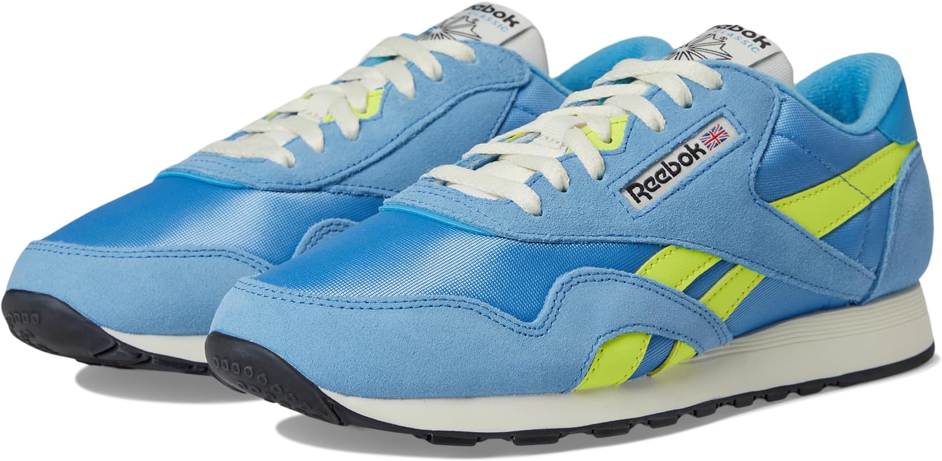 Кроссовки Reebok Lifestyle Classic Nylon, Essential Blue/Solar Acid Yellow/ChalkSee Less
Кроссовки Reebok Lifestyle Classic Nylon, Essential Blue/Solar Acid Yellow/ChalkSee Less