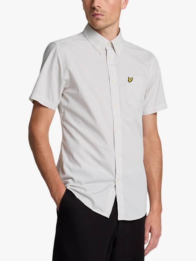Рубашка с коротким рукавом из хлопка в клетку Lyle & Scott, Cove/White
Рубашка с коротким рукавом из хлопка в клетку Lyle & Scott, Cove/White