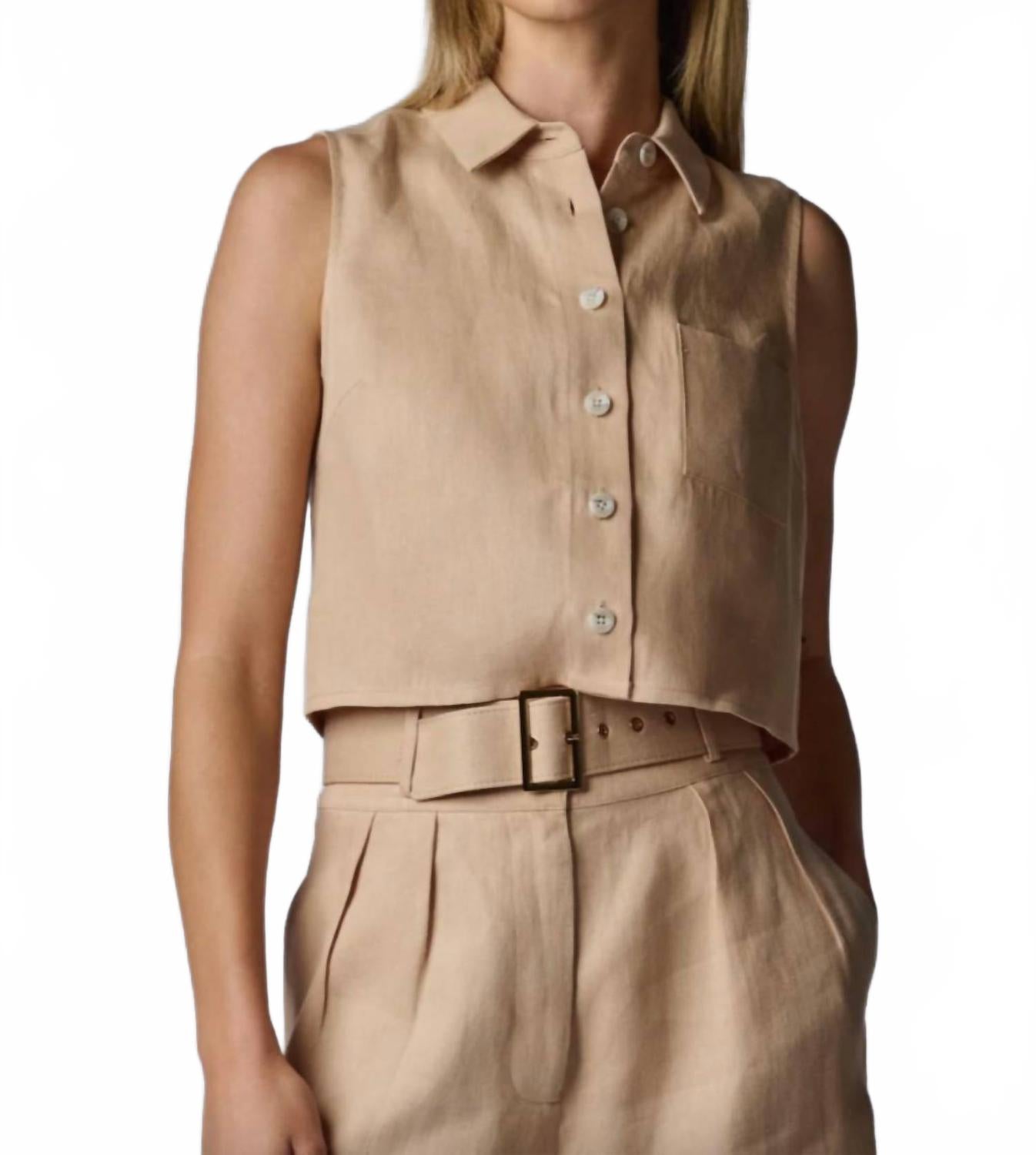 Katja Топ In Wheat Hevron, Wheat
Katja Топ In Wheat Hevron, Wheat