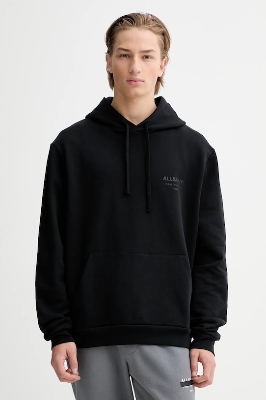 Хлопковая толстовка UNDERGROUND Allsaints, черный
Хлопковая толстовка UNDERGROUND Allsaints, черный