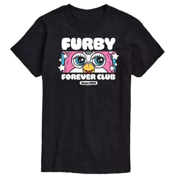 Мужская футболка с принтом Furby Forever Club Hasbro, черный
Мужская футболка с принтом Furby Forever Club Hasbro, черный