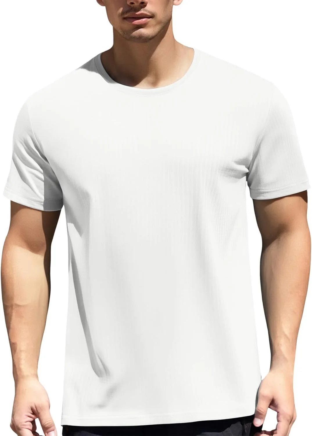 Мужская футболка Casual для спорта, дышащая, сетчатая
Мужская футболка Casual для спорта, дышащая, сетчатая