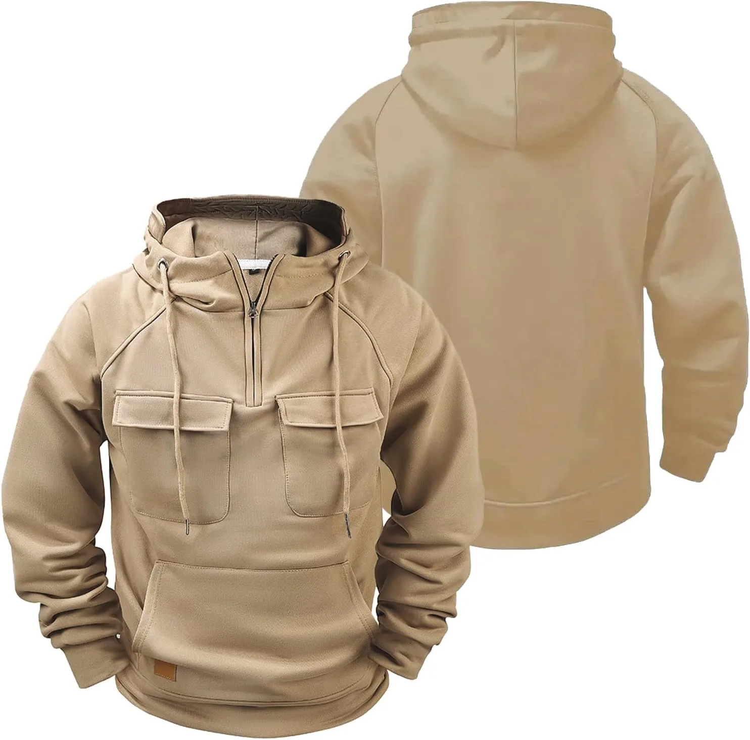 Мужской худи с капюшоном, длинный рукав, половинная молния, просторный, с карманом, KQS KEHHZUHL
Мужской худи с капюшоном, длинный рукав, половинная молния, просторный, с карманом, KQS KEHHZUHL