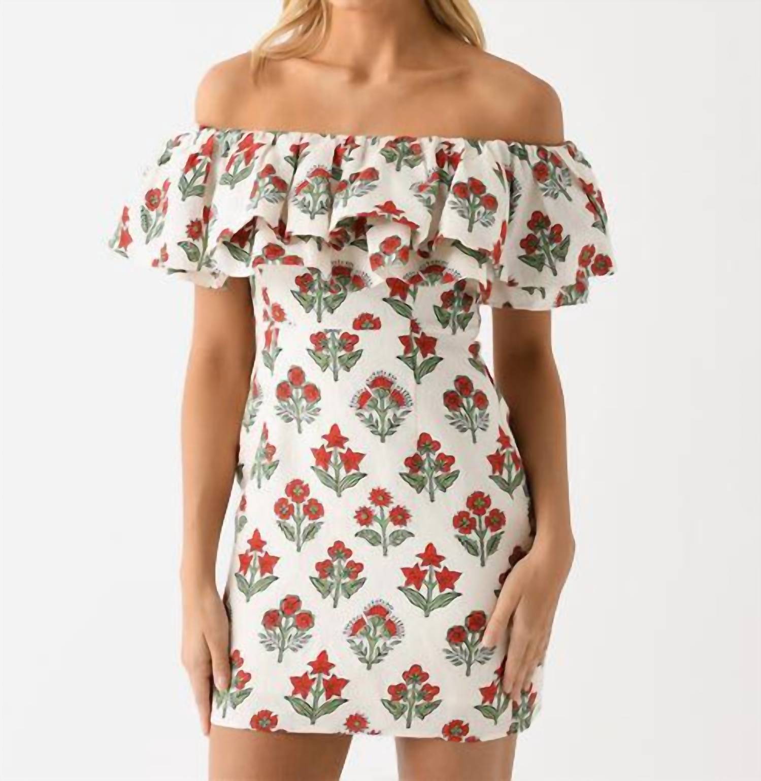 Платье Vivi в цветочном принте Rambagh Phool Rhode, Rambagh Phool
Платье Vivi в цветочном принте Rambagh Phool Rhode, Rambagh Phool