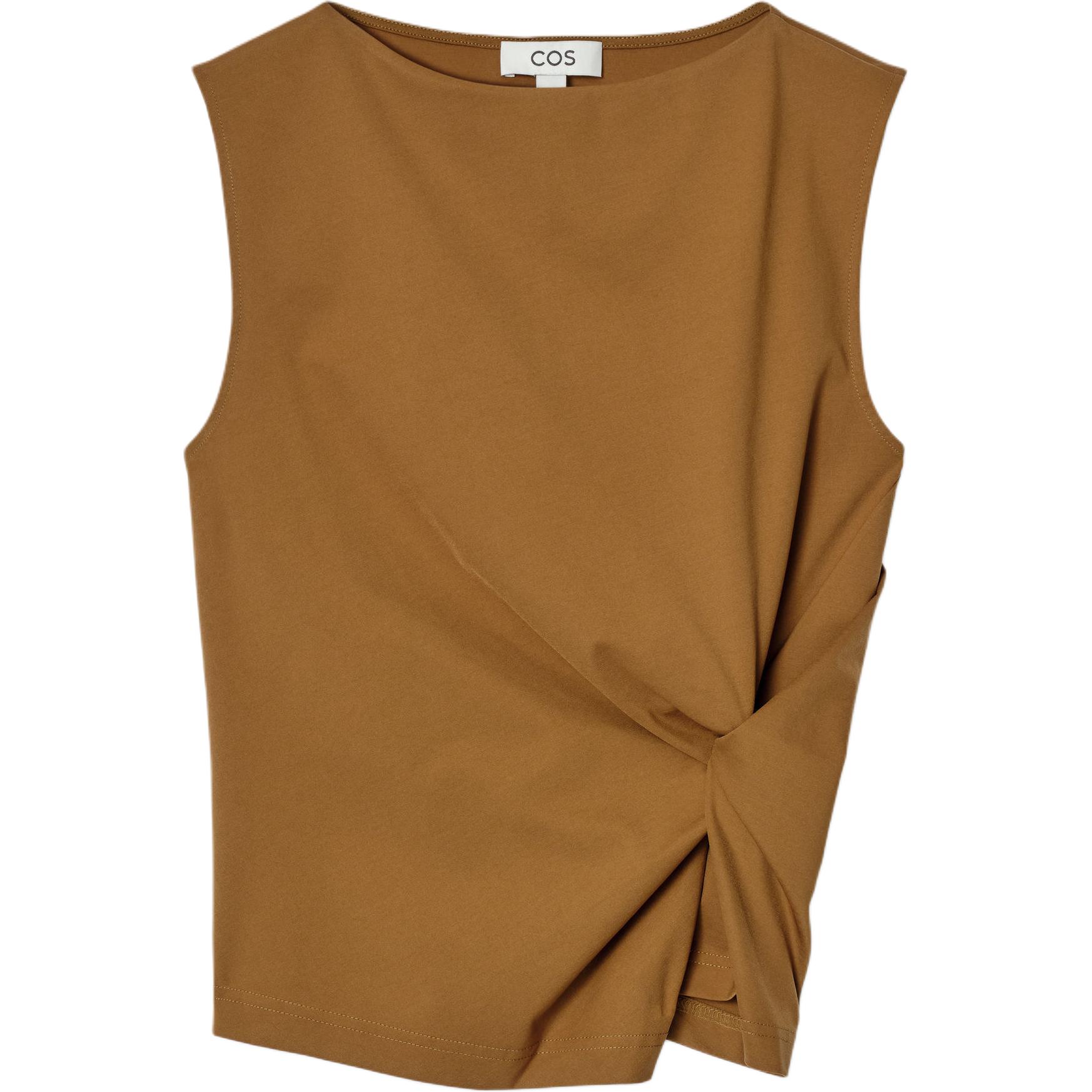 Топ-майка женская dark beige COS, темно-бежевый
Топ-майка женская dark beige COS, темно-бежевый