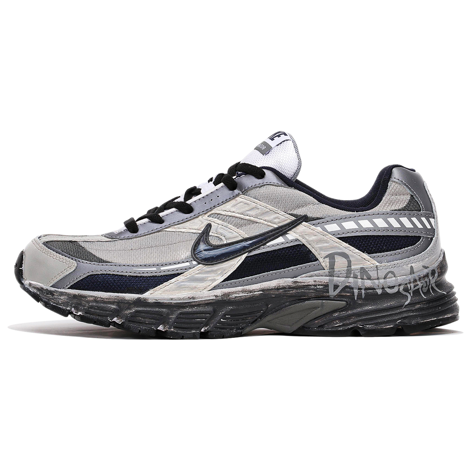 Nike Кроссовки Initiator с низким верхом, износостойкие, повседневные, мужские, черно-серые
Nike Кроссовки Initiator с низким верхом, износостойкие, повседневные, мужские, черно-серые