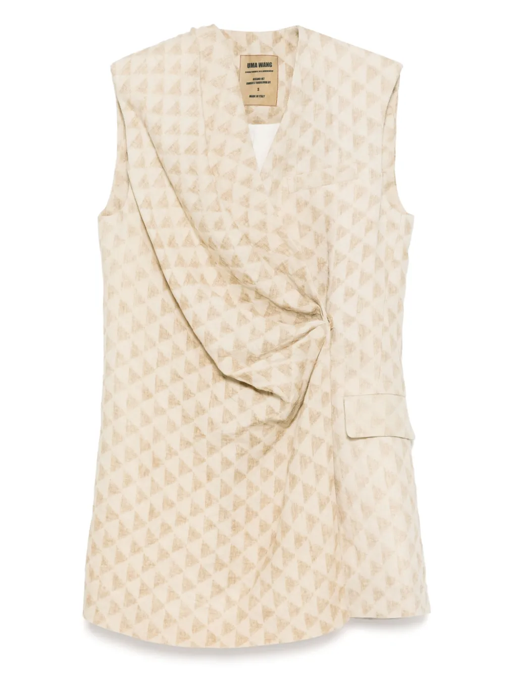 Жакет Kusmo Uma Wang, нейтральный
Жакет Kusmo Uma Wang, нейтральный