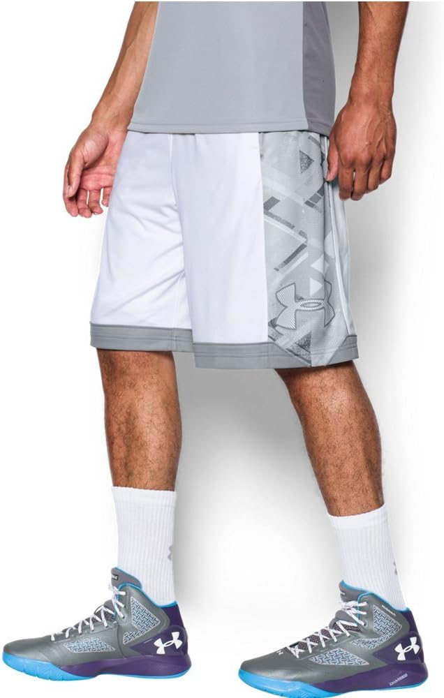 Under Armour мужские баскетбольные шорты Isolation, White/Gray
Under Armour мужские баскетбольные шорты Isolation, White/Gray