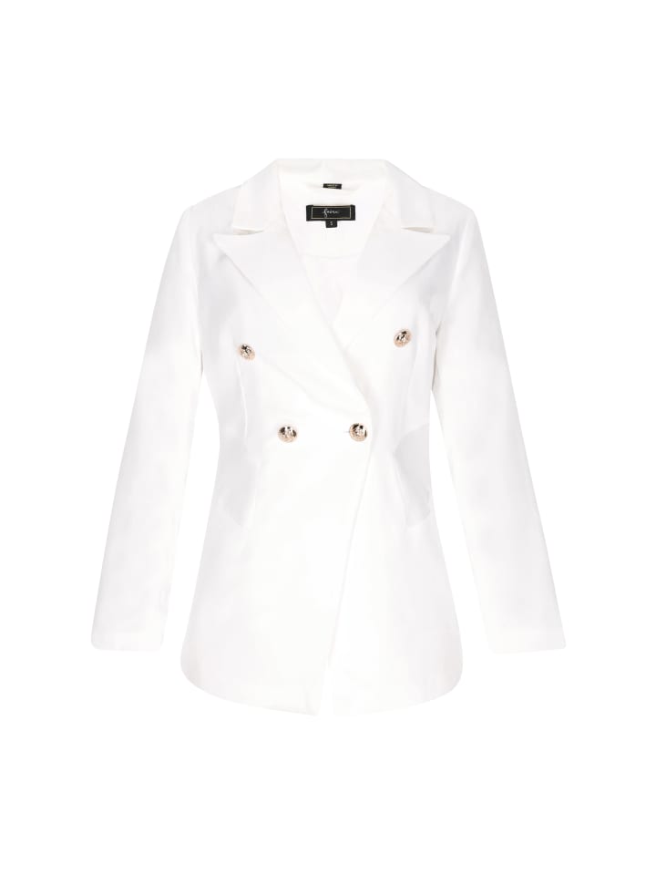 Faina Женский пиджак белого цвета
Faina Женский пиджак белого цвета