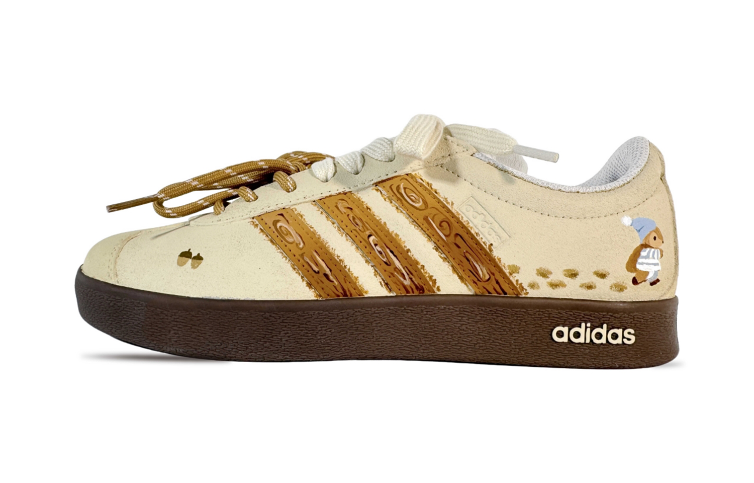 Кроссовки для скейтбординга VL COURT 2.0 Jiaye, Chestnut Forest Adventure, низкие, unisex, бежево-коричневые Adidas, Wheat
Кроссовки для скейтбординга VL COURT 2.0 Jiaye, Chestnut Forest Adventure, низкие, unisex, бежево-коричневые Adidas, Wheat