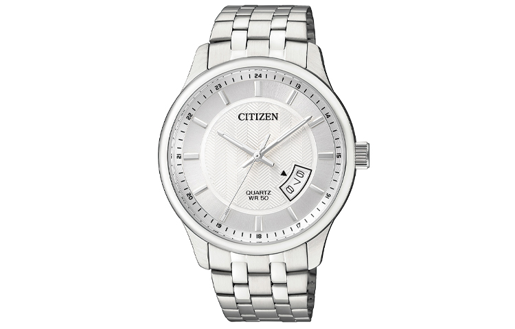 CITIZEN Часы Quartz Movement Stainless Steel Strap Watch Men's Watch Silver Dial, Silver Dial
CITIZEN Часы Quartz Movement Stainless Steel Strap Watch Men's Watch Silver Dial, Silver Dial