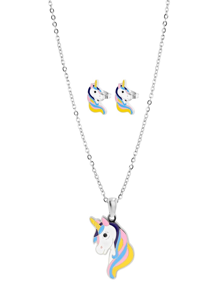 Adeliás Детское ожерелье - Единорог из нержавеющей стали, 45 см, серебро
Adeliás Детское ожерелье - Единорог из нержавеющей стали, 45 см, серебро