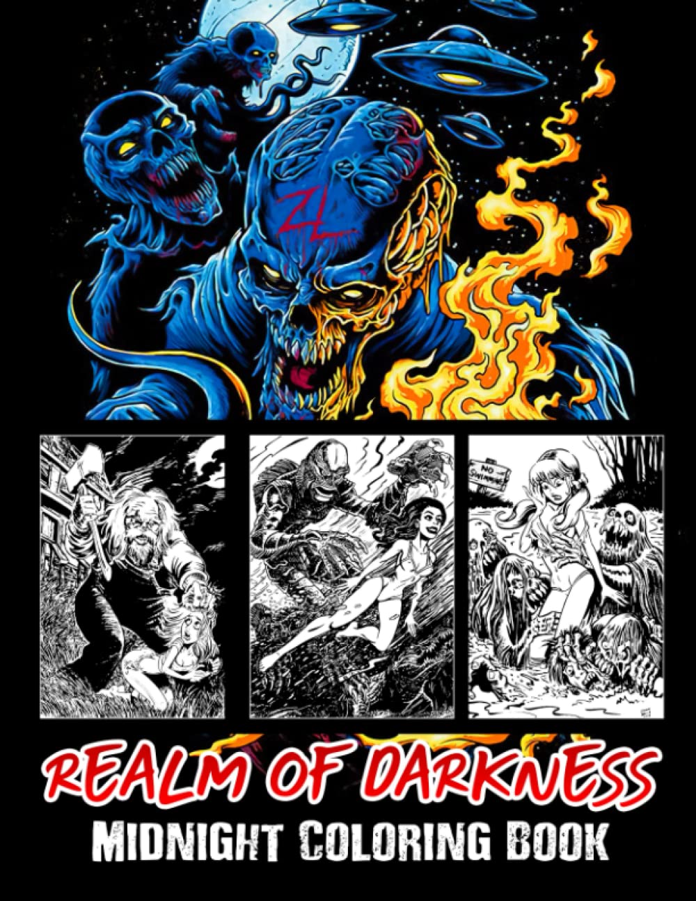 Realm Of Darkness Midnight Coloring Book: Exciting Designs Of Horror Scenes On Midnight Edition To Colour | Ideal Gifts For Special Occasions
Realm Of Darkness Midnight Coloring Book: Exciting Designs Of Horror Scenes On Midnight Edition To Colour | Ideal Gifts For Special Occasions