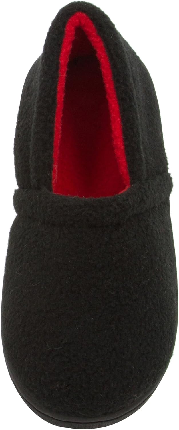 Теплые флисовые тапочки Skysole для мальчиков, мягкие детские тапочки с закрытой пяткой, черный/красный
Теплые флисовые тапочки Skysole для мальчиков, мягкие детские тапочки с закрытой пяткой, черный/красный