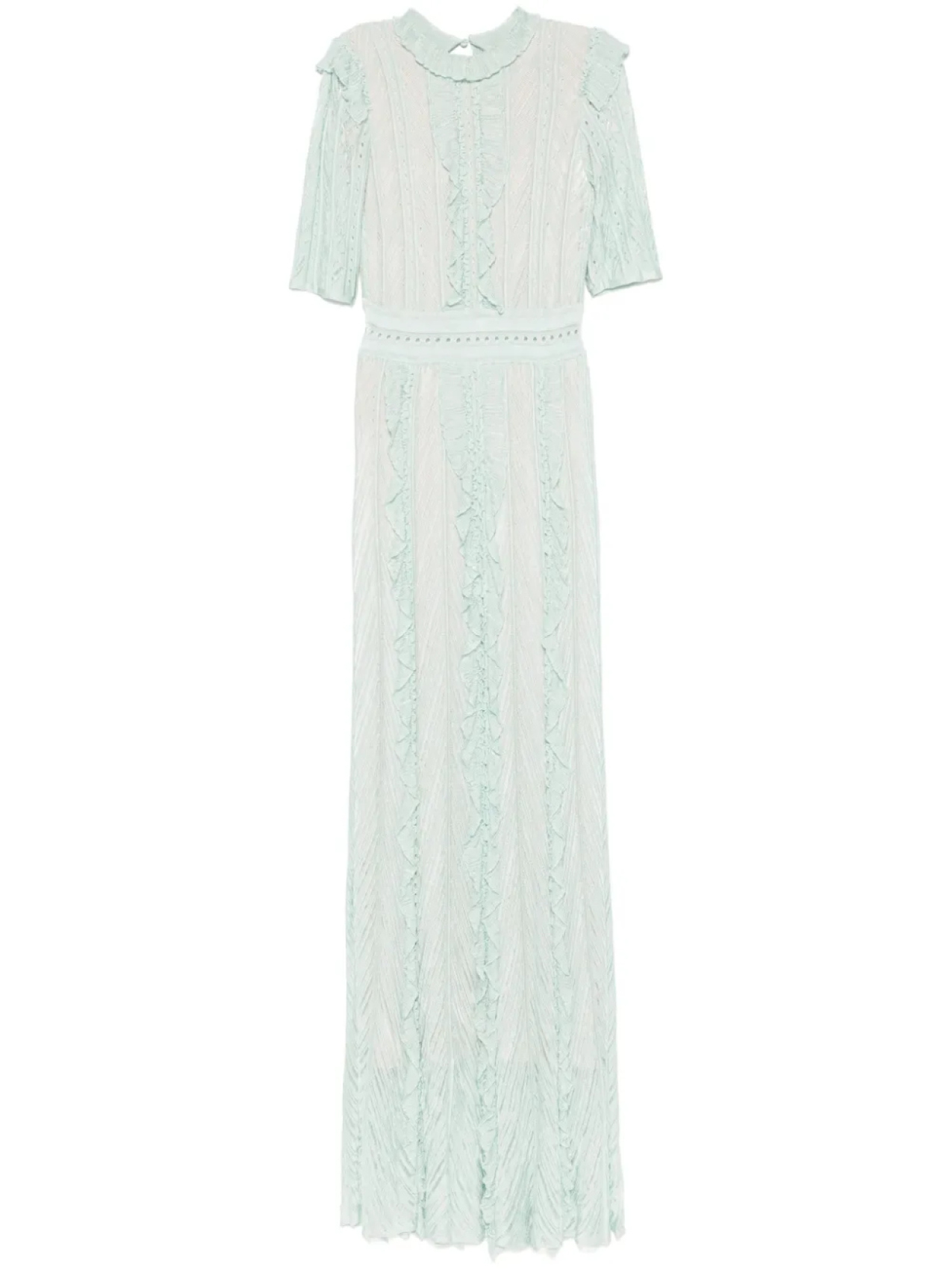 Платье макси с оборками Antonino Valenti, синий
Платье макси с оборками Antonino Valenti, синий