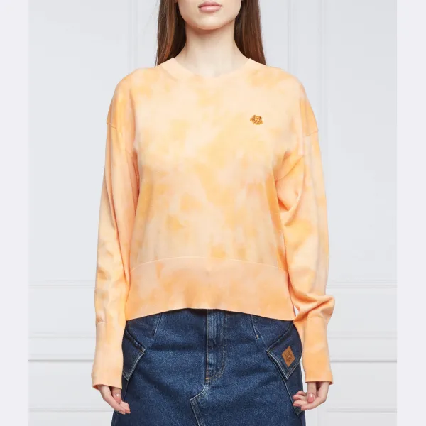 Свитер свободного кроя Kenzo, оранжевый
Свитер свободного кроя Kenzo, оранжевый