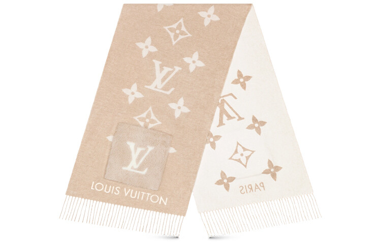 Шарф женский Louis Vuitton вязаный, белый
Шарф женский Louis Vuitton вязаный, белый