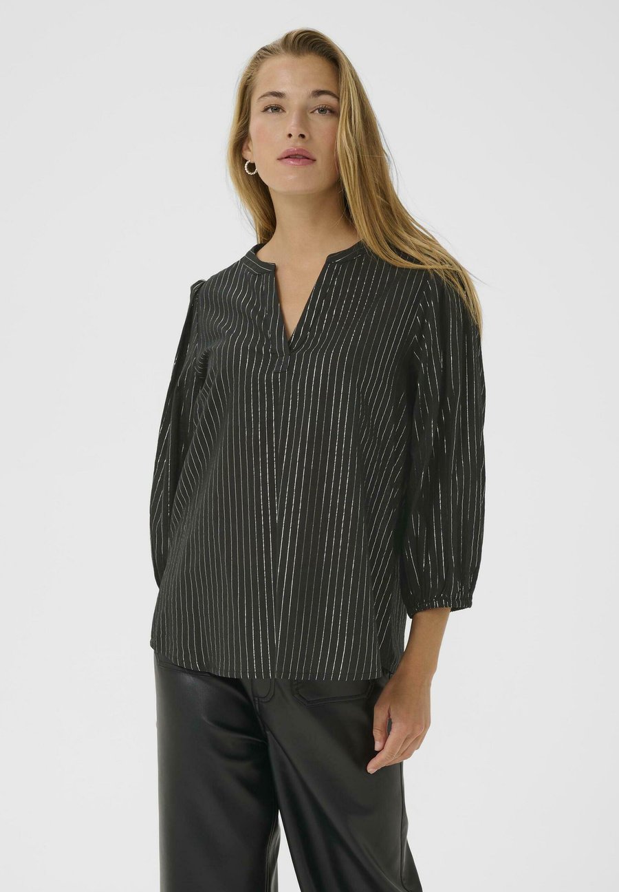Блуза Kaffe KAluise Blouse, Black Deep/Mottled Black
Блуза Kaffe KAluise Blouse, Black Deep/Mottled Black