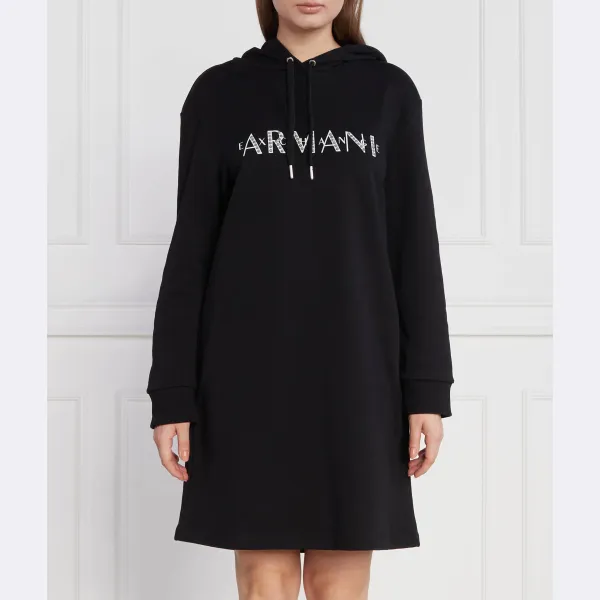 Платье Armani Exchange, черный 
Платье Armani Exchange, черный