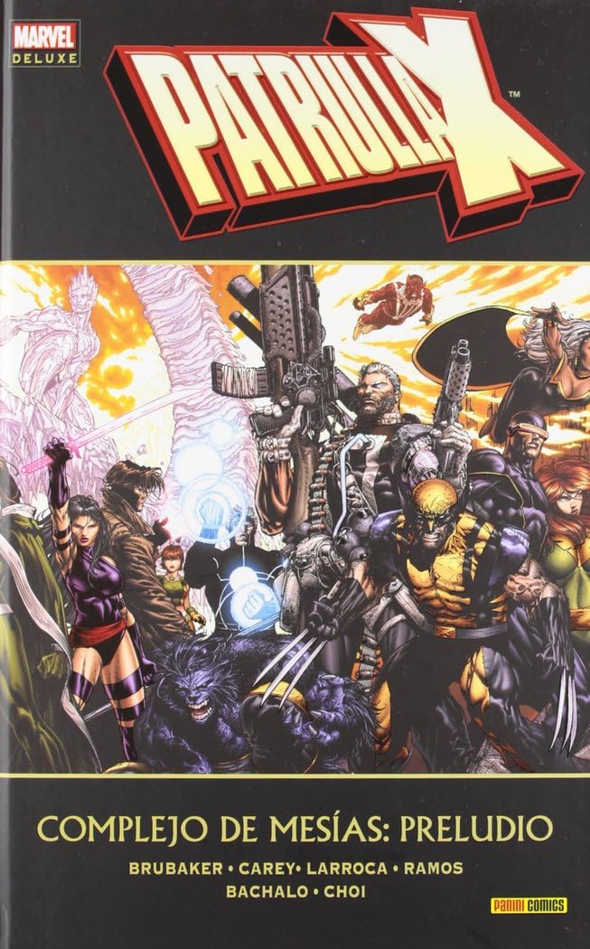 PATRULLA-X. COMPLEJO DE MESIAS: PRELUDIO (MARVEL DELUXE) (PANINI MARVEL EXCLUSIVA)
PATRULLA-X. COMPLEJO DE MESIAS: PRELUDIO (MARVEL DELUXE) (PANINI MARVEL EXCLUSIVA)